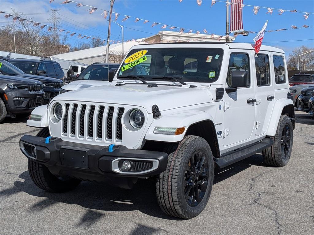 used 2023 Jeep Wrangler 4xe car, priced at $30,499