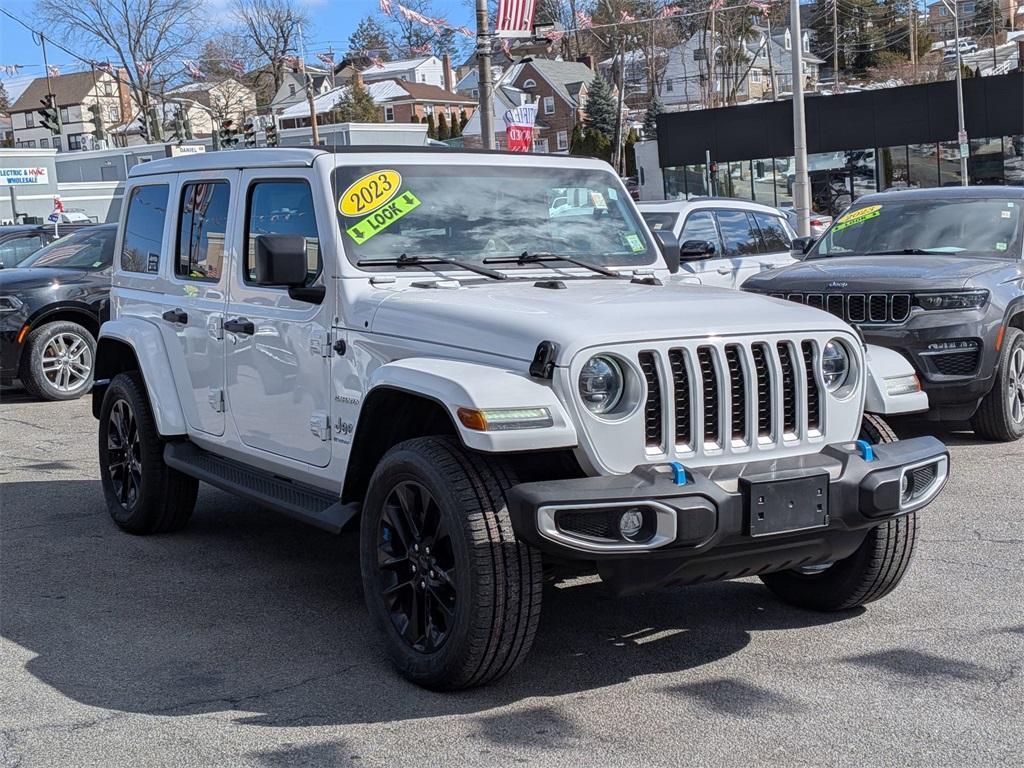 used 2023 Jeep Wrangler 4xe car, priced at $30,499