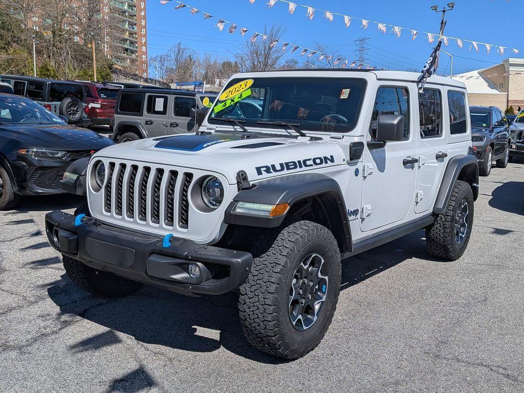 used 2023 Jeep Wrangler 4xe car, priced at $33,999