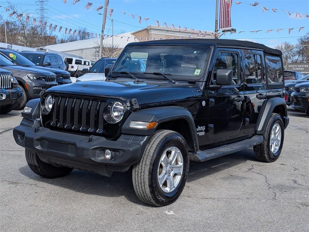 used 2018 Jeep Wrangler Unlimited car, priced at $23,999