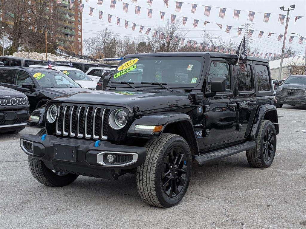 used 2023 Jeep Wrangler 4xe car, priced at $31,499
