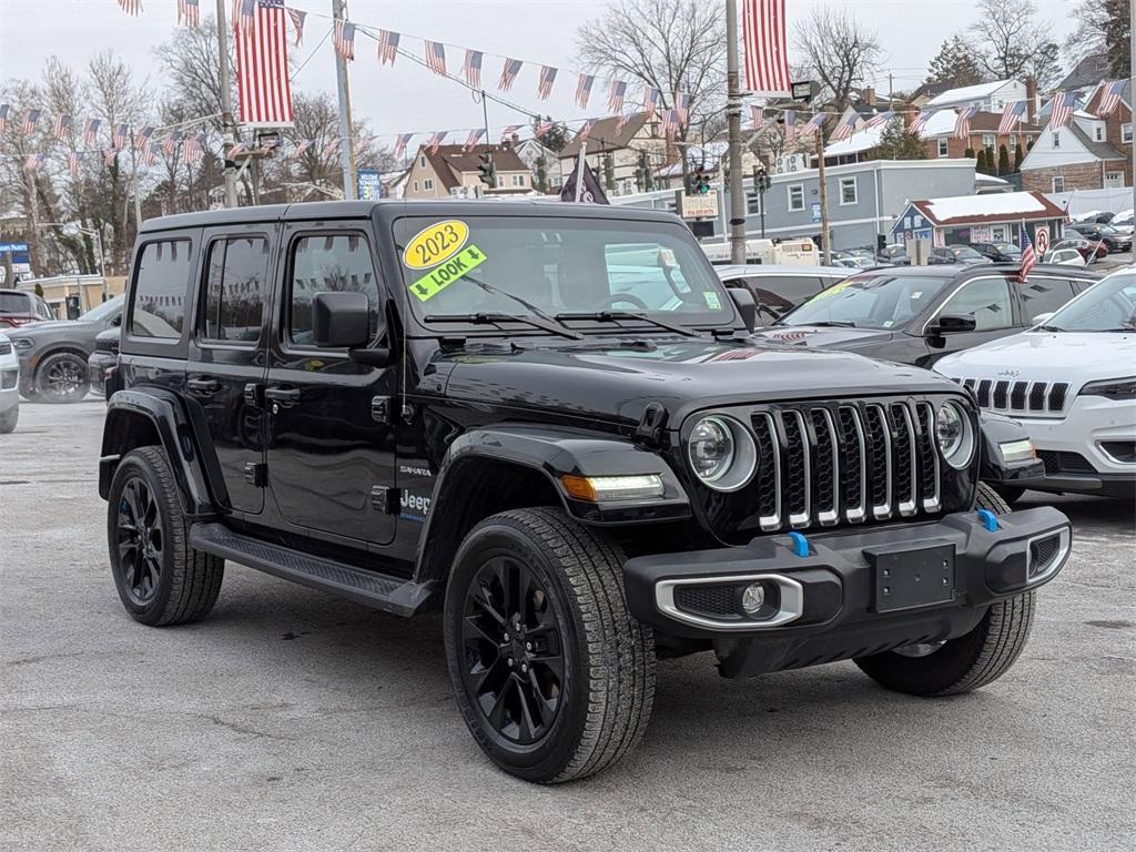 used 2023 Jeep Wrangler 4xe car, priced at $31,499