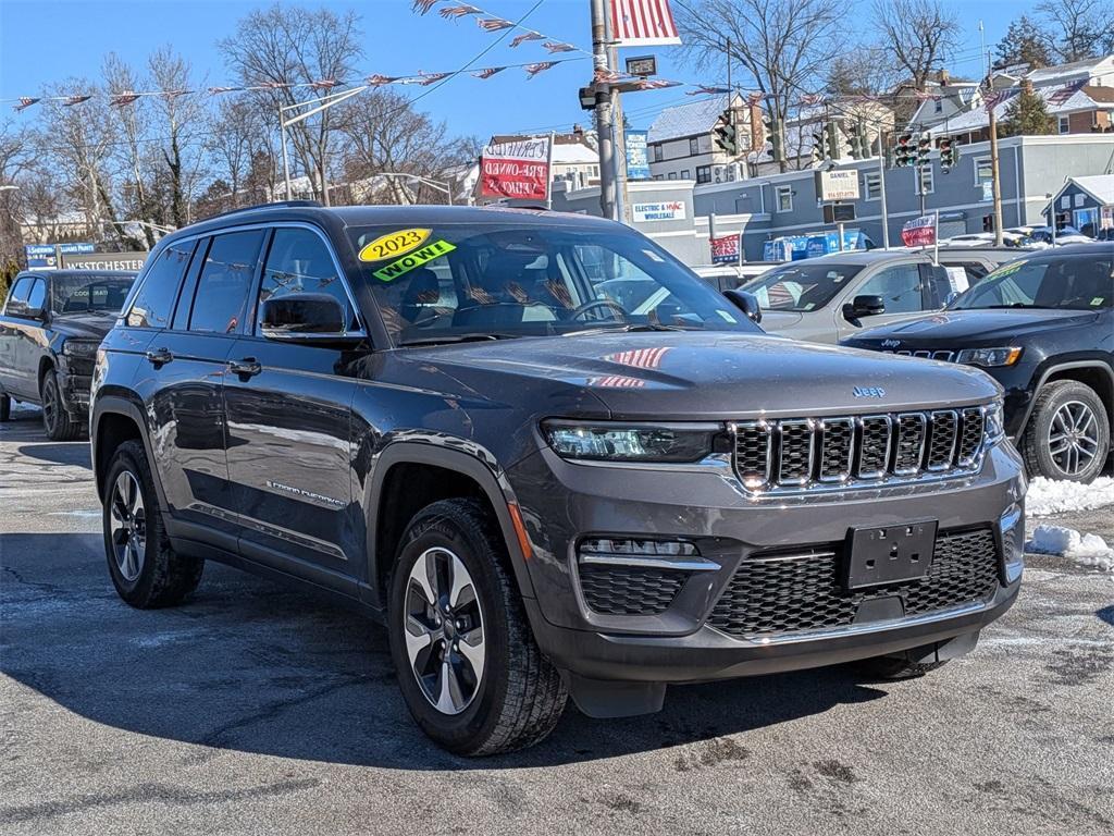 used 2023 Jeep Grand Cherokee 4xe car, priced at $27,999