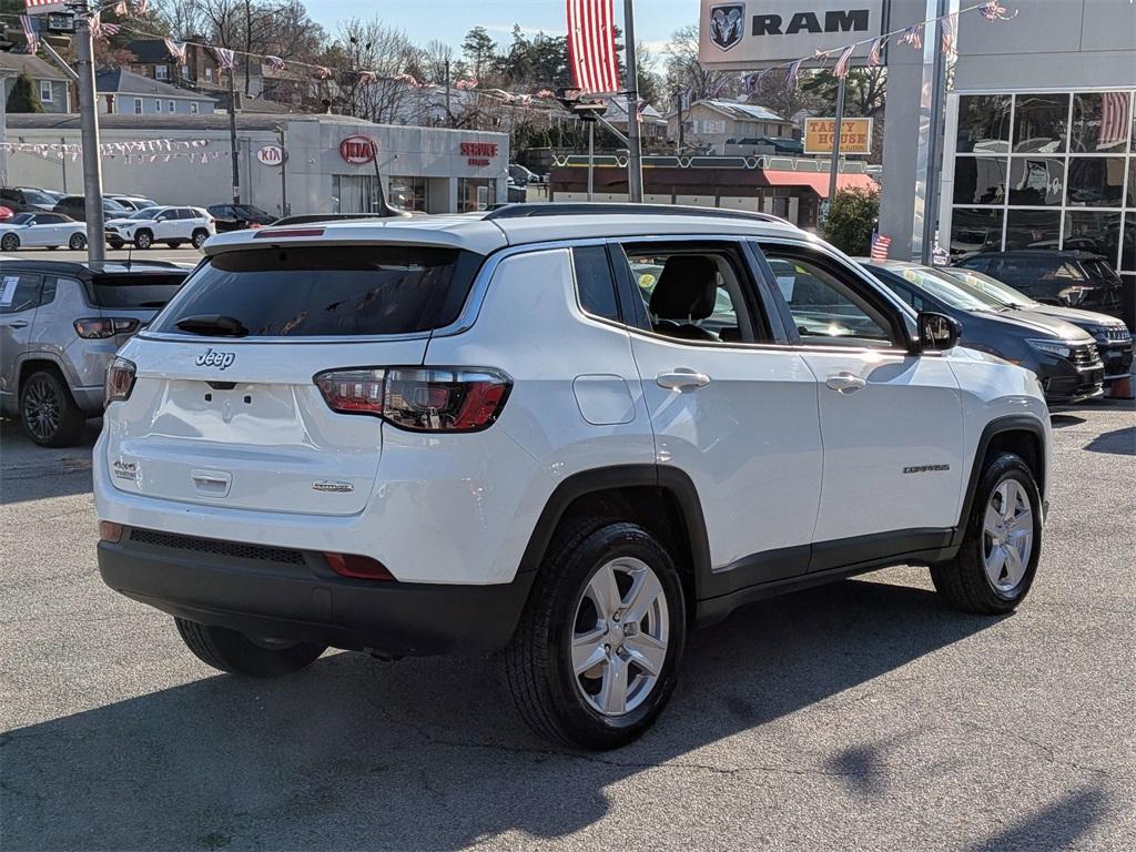 used 2022 Jeep Compass car, priced at $18,499