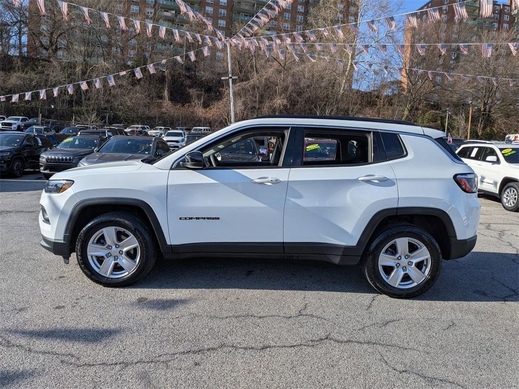 used 2022 Jeep Compass car, priced at $18,499