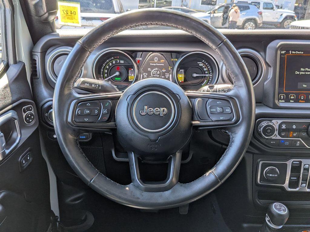 used 2023 Jeep Wrangler 4xe car, priced at $32,999