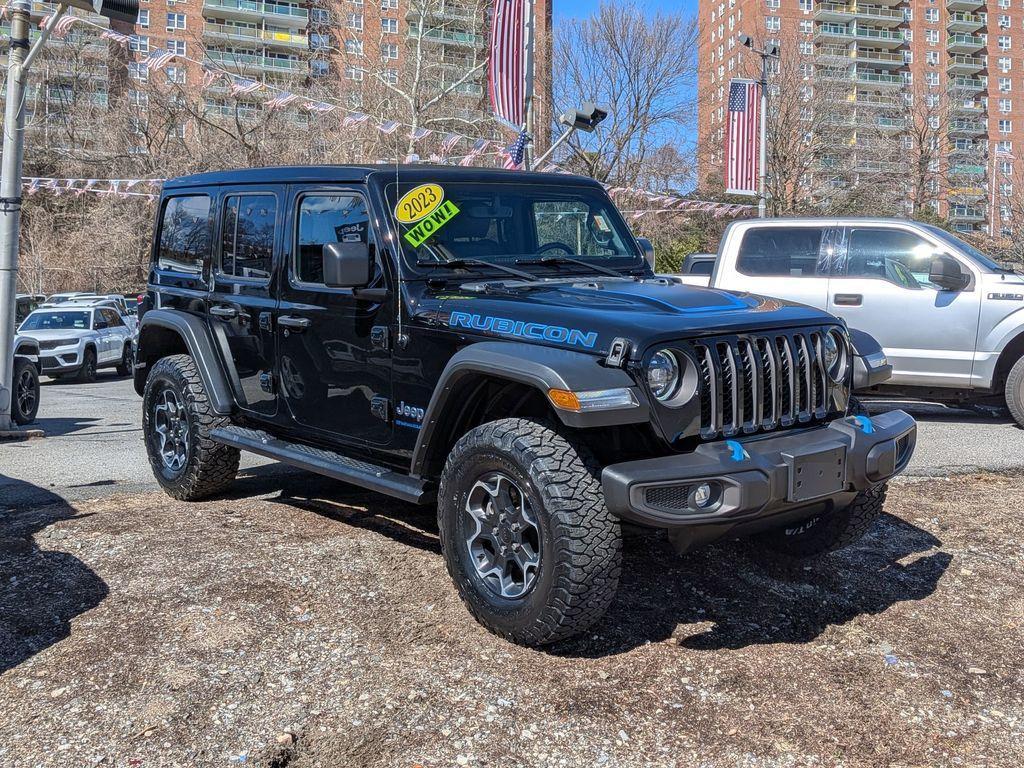 used 2023 Jeep Wrangler 4xe car, priced at $33,499