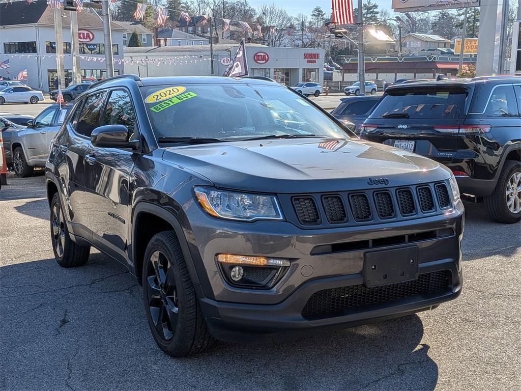 used 2020 Jeep Compass car, priced at $17,499