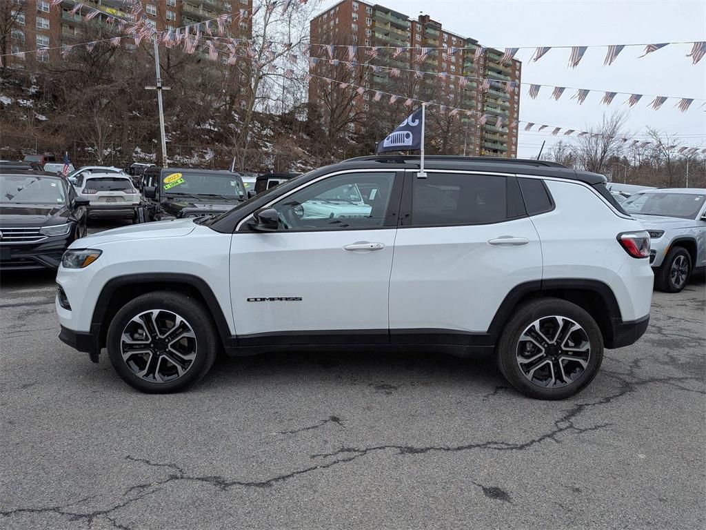used 2024 Jeep Compass car, priced at $24,999