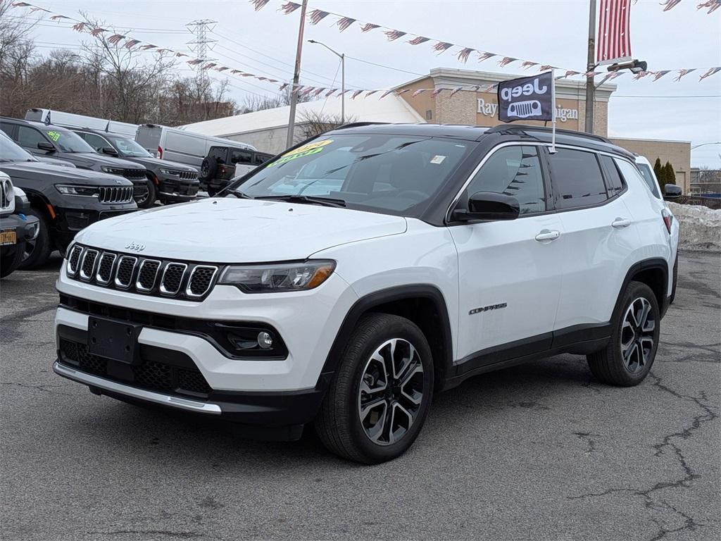 used 2024 Jeep Compass car, priced at $24,999