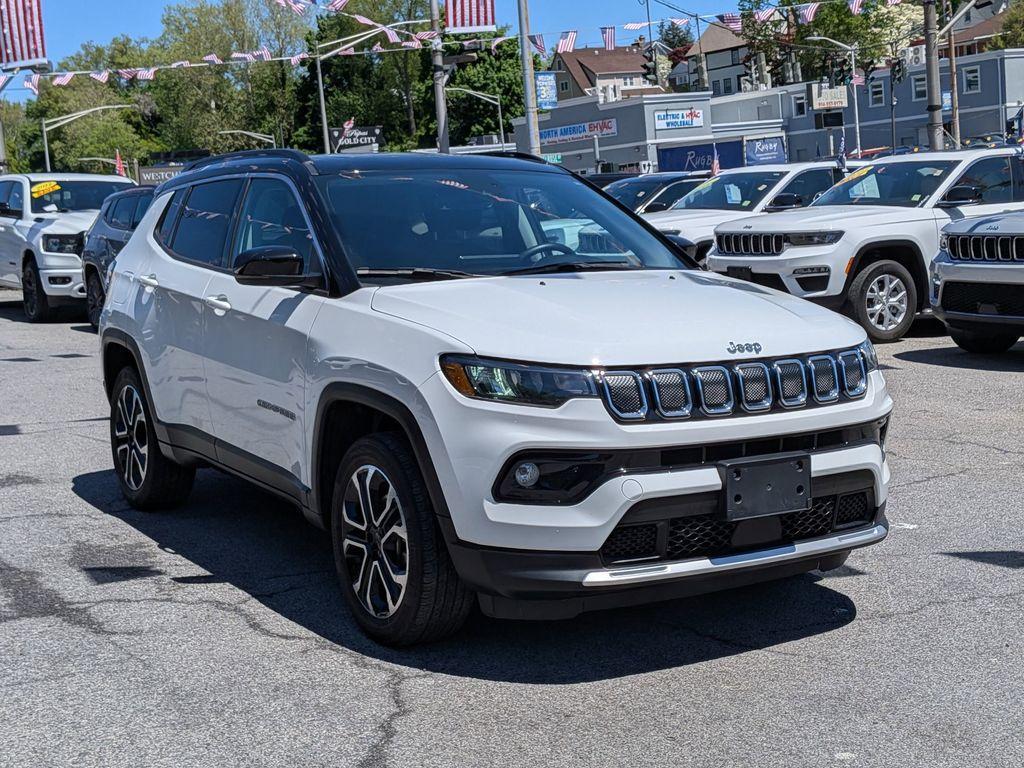 used 2022 Jeep Compass car, priced at $25,174