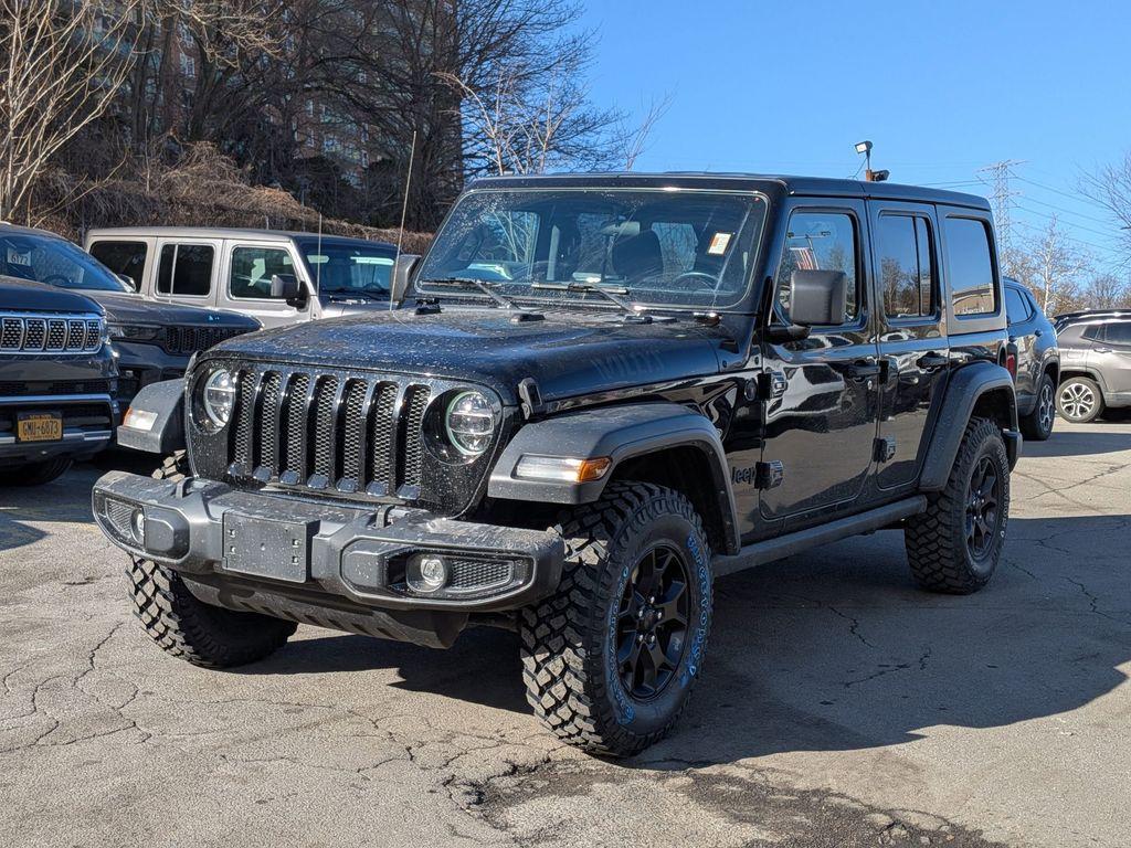 used 2021 Jeep Wrangler Unlimited car, priced at $27,999