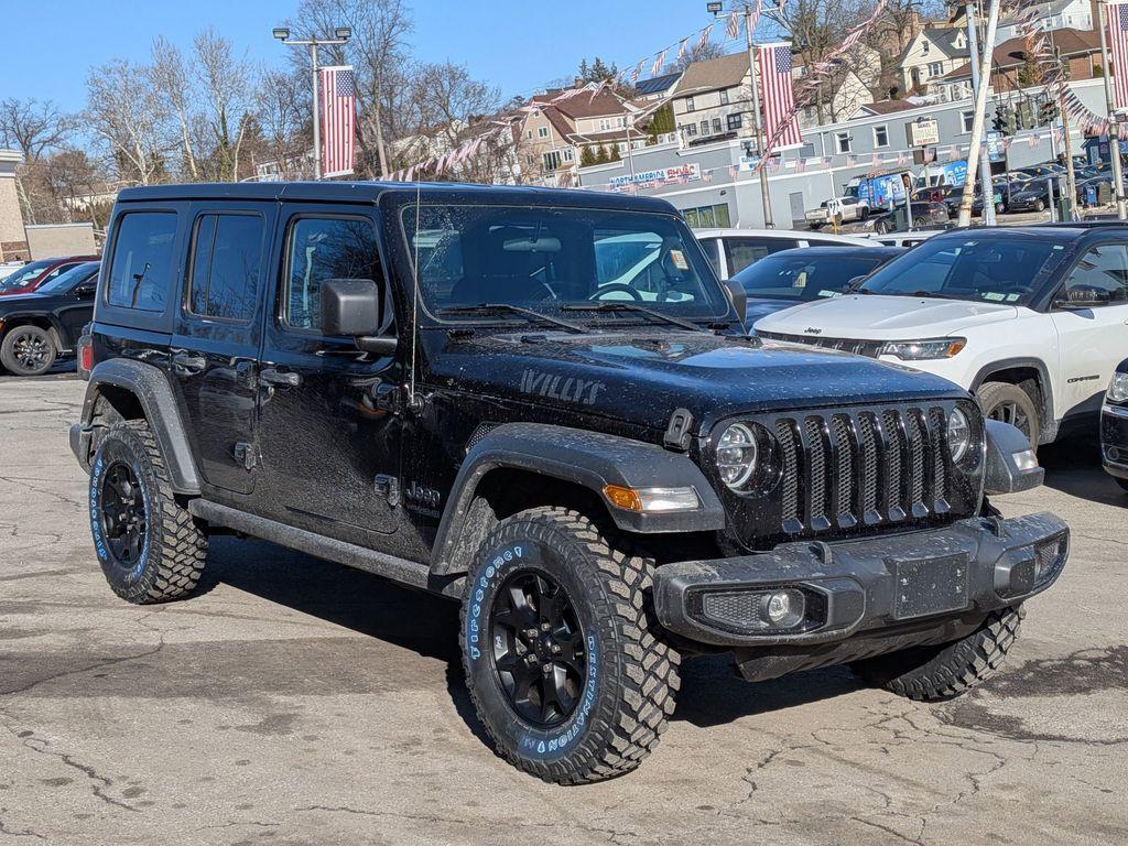 used 2021 Jeep Wrangler Unlimited car, priced at $27,999