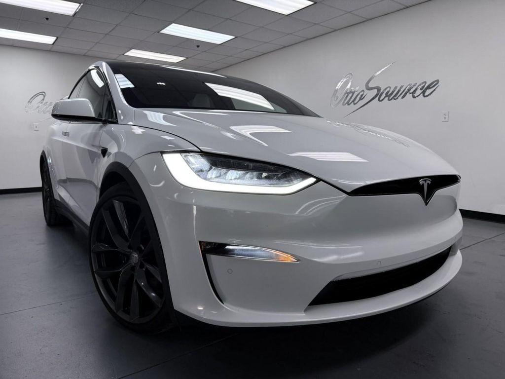 used 2022 Tesla Model X car, priced at $51,995