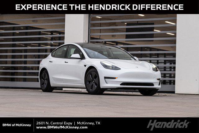 used 2023 Tesla Model 3 car, priced at $25,412