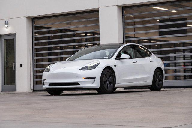 used 2023 Tesla Model 3 car, priced at $25,412