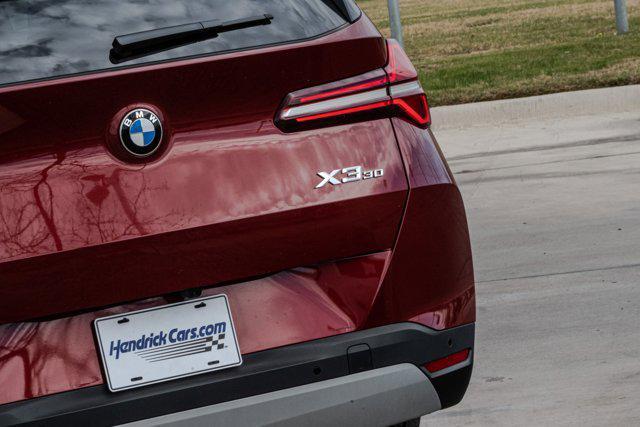 used 2025 BMW X3 car, priced at $50,988