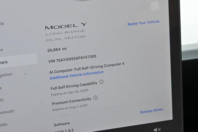 used 2023 Tesla Model Y car, priced at $36,899