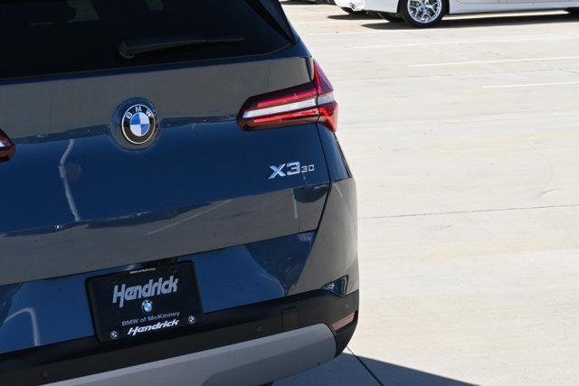 new 2026 BMW X3 car, priced at $58,150
