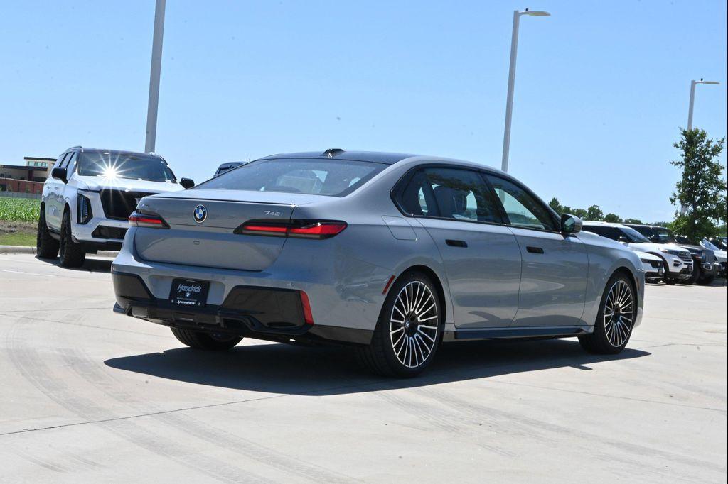 new 2026 BMW 740 car, priced at $109,182