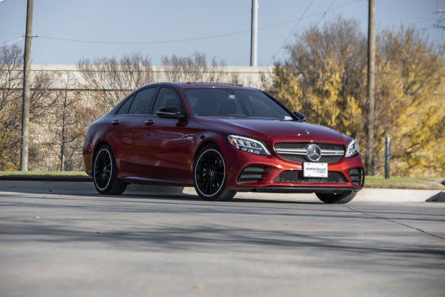 used 2019 Mercedes-Benz AMG C 43 car, priced at $34,988