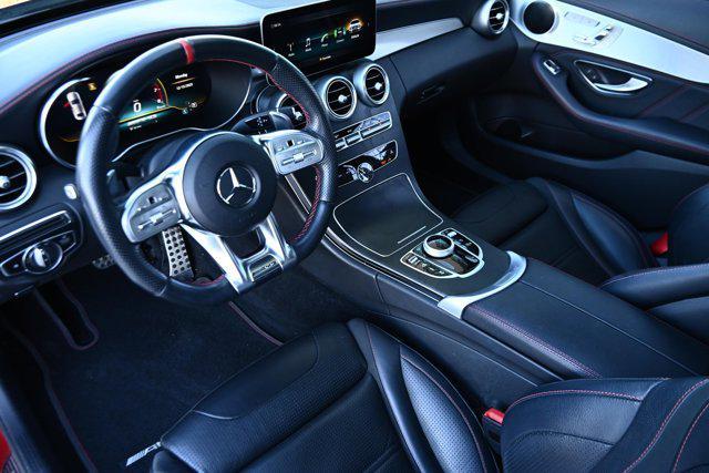used 2019 Mercedes-Benz AMG C 43 car, priced at $34,988