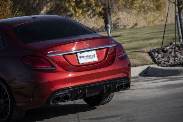 used 2019 Mercedes-Benz AMG C 43 car, priced at $34,988