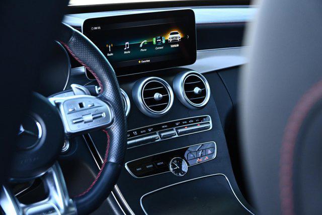 used 2019 Mercedes-Benz AMG C 43 car, priced at $34,988