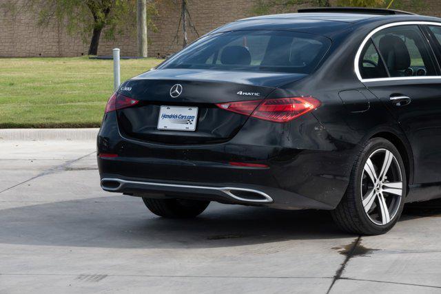 used 2022 Mercedes-Benz C-Class car, priced at $33,988