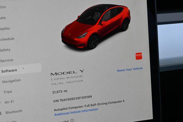 used 2025 Tesla Model Y car, priced at $40,588