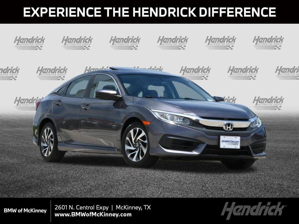 used 2018 Honda Civic car, priced at $18,213