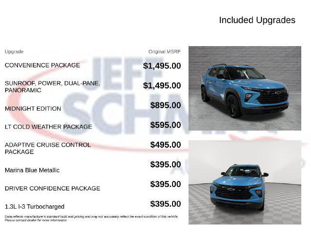 new 2026 Chevrolet TrailBlazer car, priced at $29,376