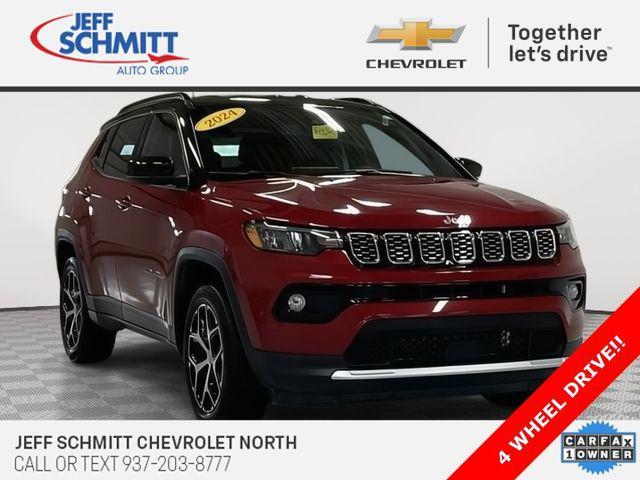 used 2024 Jeep Compass car, priced at $24,364