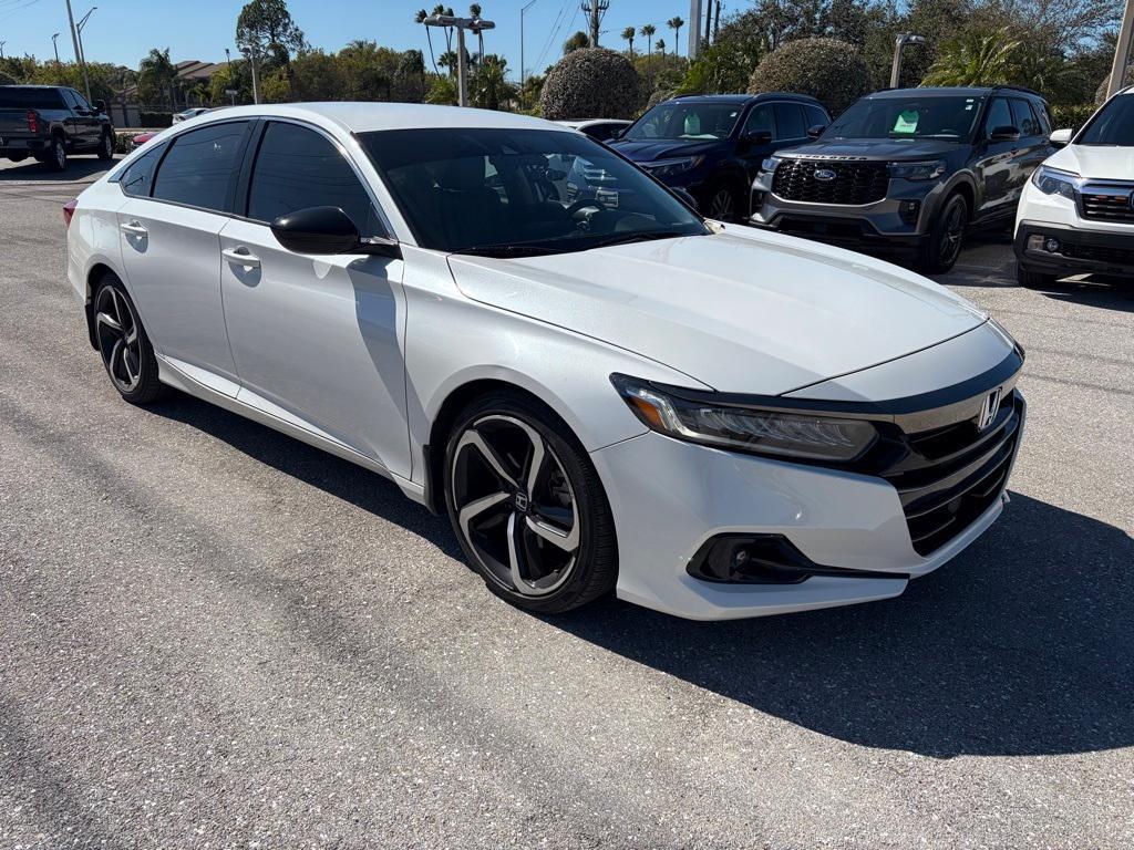 used 2021 Honda Accord car, priced at $21,044