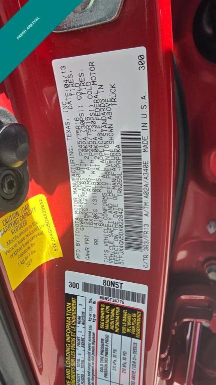 used 2013 Toyota Tacoma car, priced at $20,578