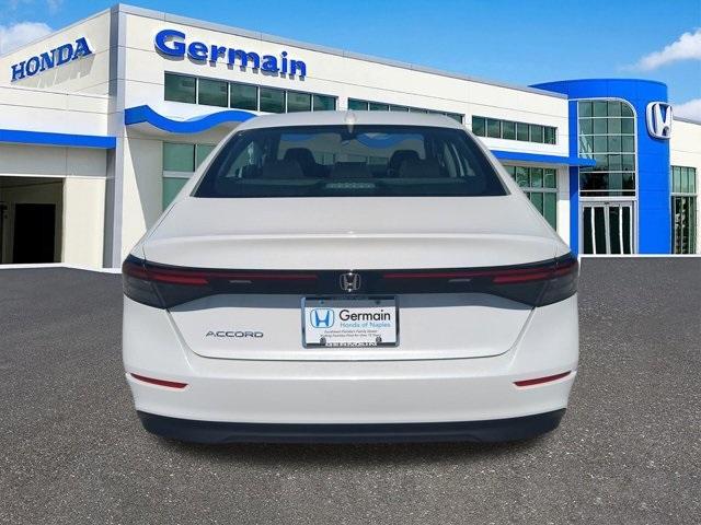 new 2025 Honda Accord car, priced at $29,900