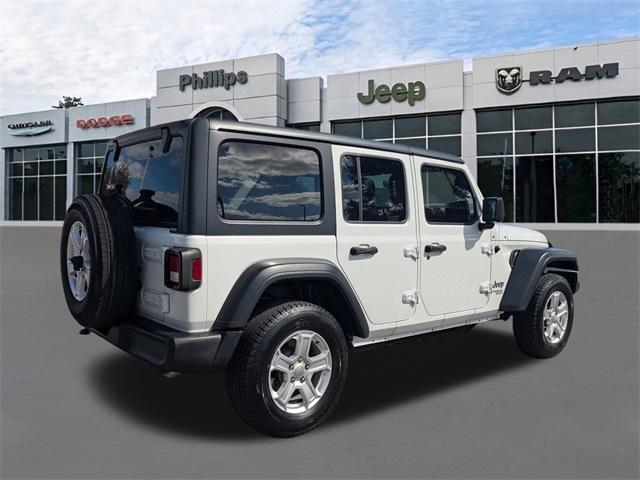 used 2020 Jeep Wrangler Unlimited car, priced at $20,999