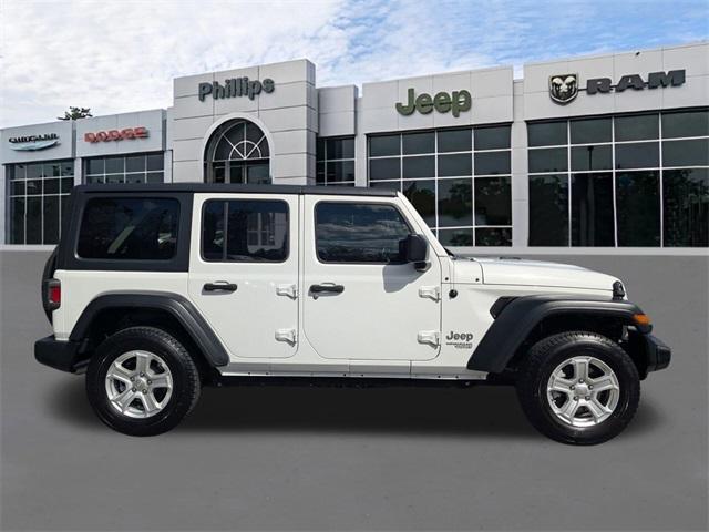 used 2020 Jeep Wrangler Unlimited car, priced at $20,999