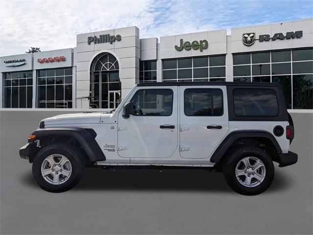 used 2020 Jeep Wrangler Unlimited car, priced at $20,999