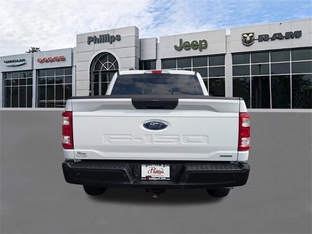 used 2021 Ford F-150 car, priced at $25,000