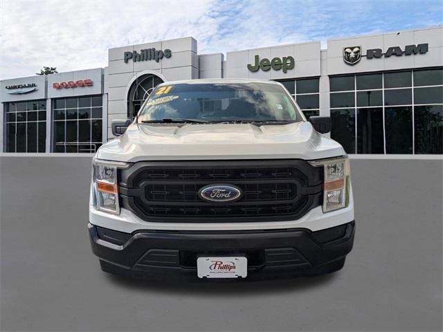 used 2021 Ford F-150 car, priced at $25,000