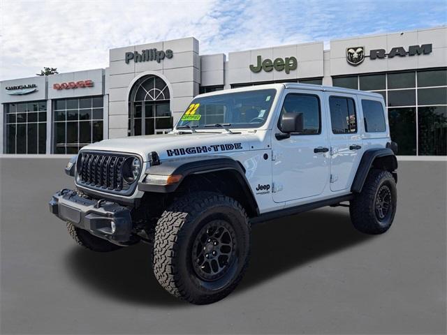 used 2022 Jeep Wrangler Unlimited car, priced at $38,999