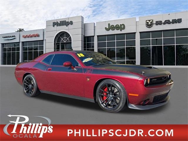 used 2018 Dodge Challenger car, priced at $32,000