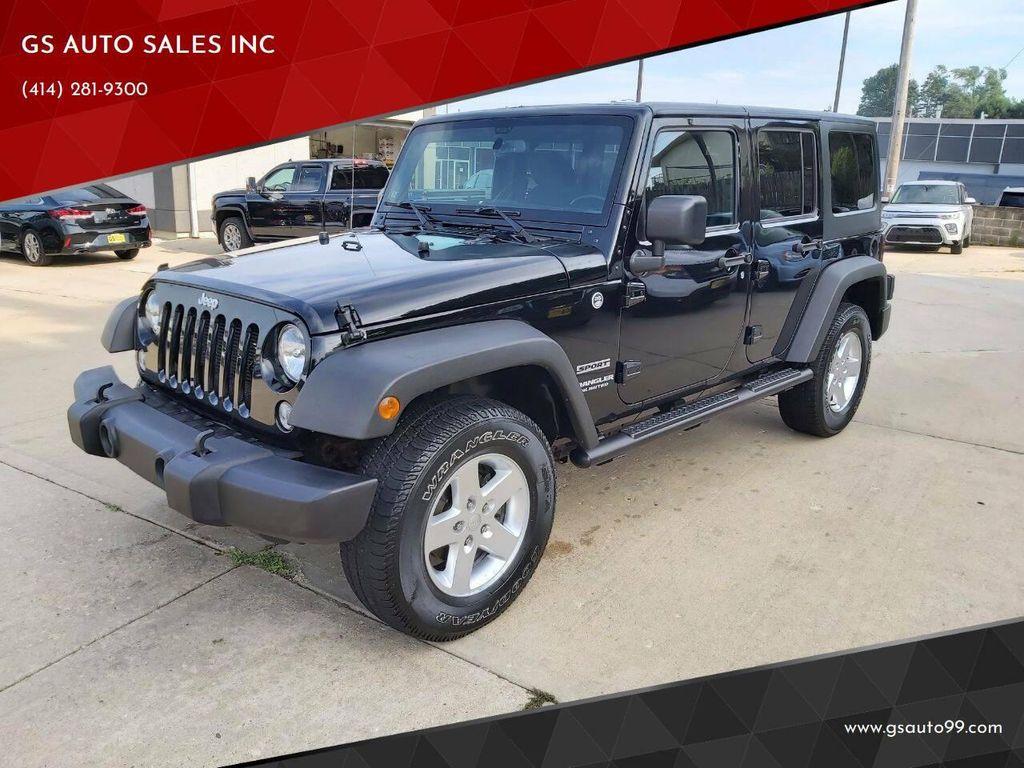 used 2015 Jeep Wrangler Unlimited car, priced at $17,995