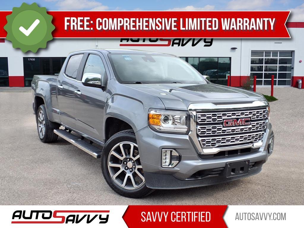 used 2021 GMC Canyon car, priced at $27,200