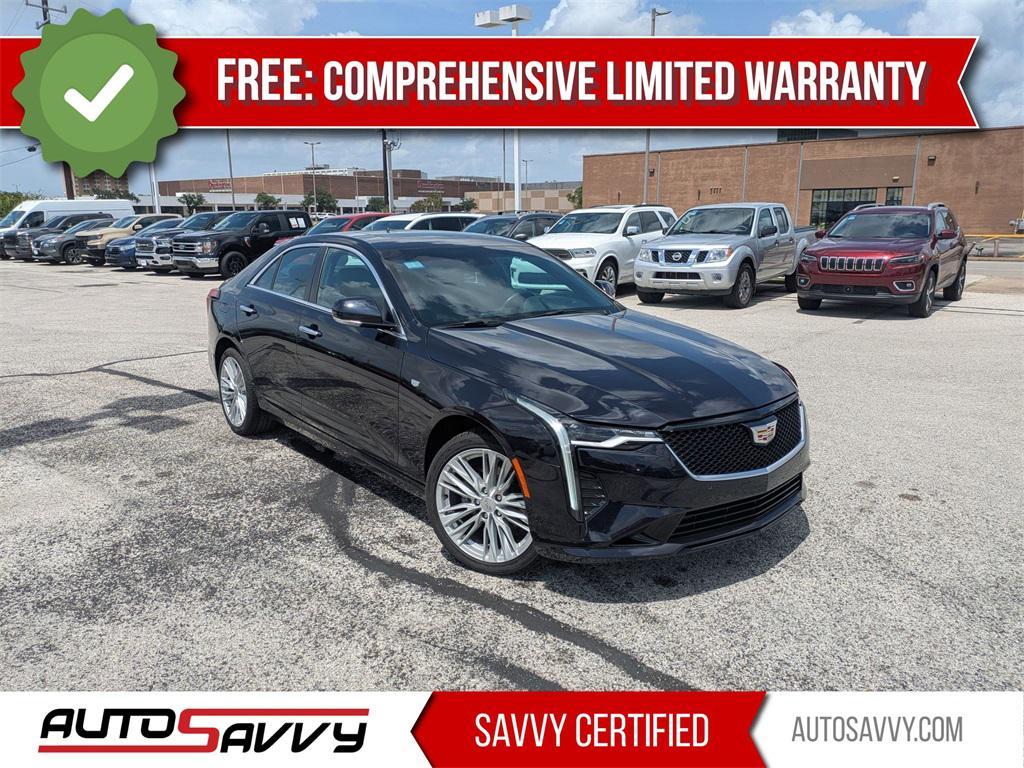 used 2021 Cadillac CT4 car, priced at $21,800
