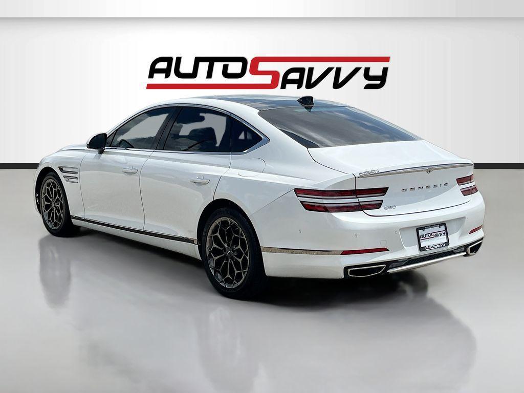 used 2021 Genesis G80 car, priced at $22,900