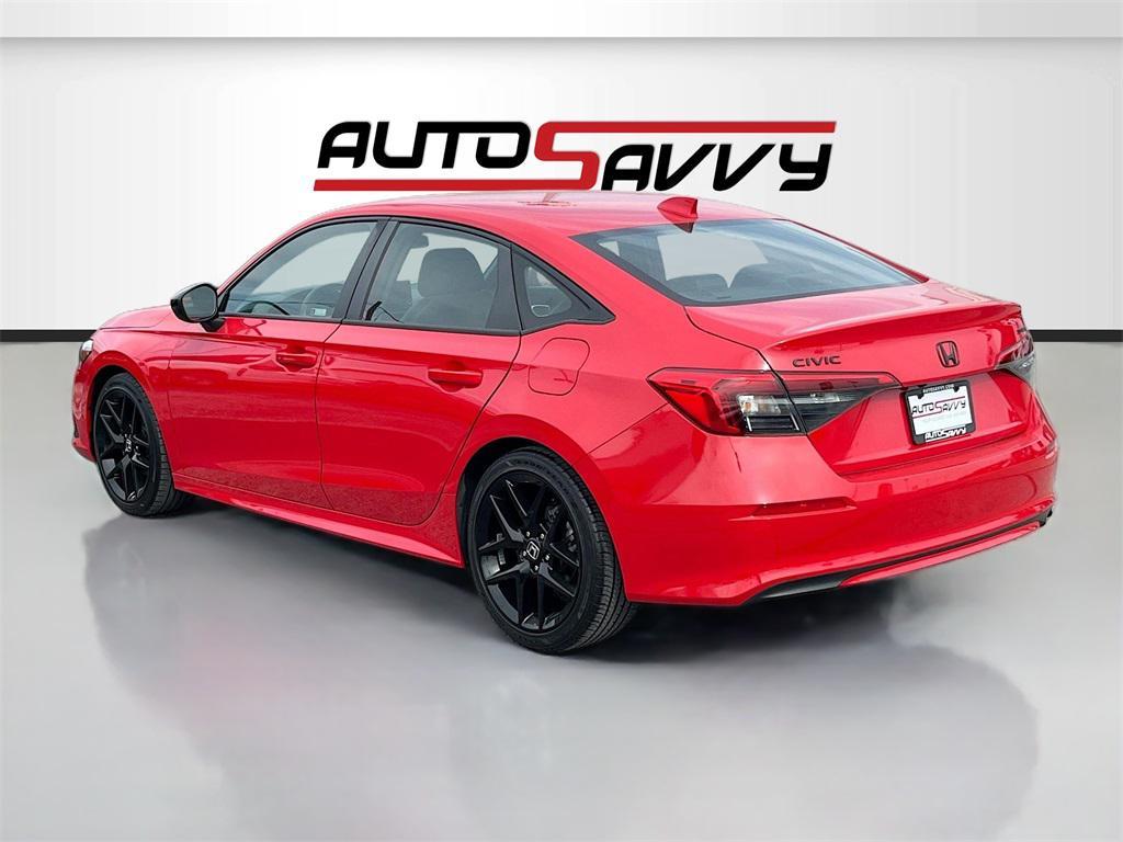 used 2022 Honda Civic car, priced at $18,300