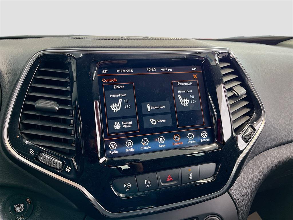 used 2021 Jeep Cherokee car, priced at $18,700