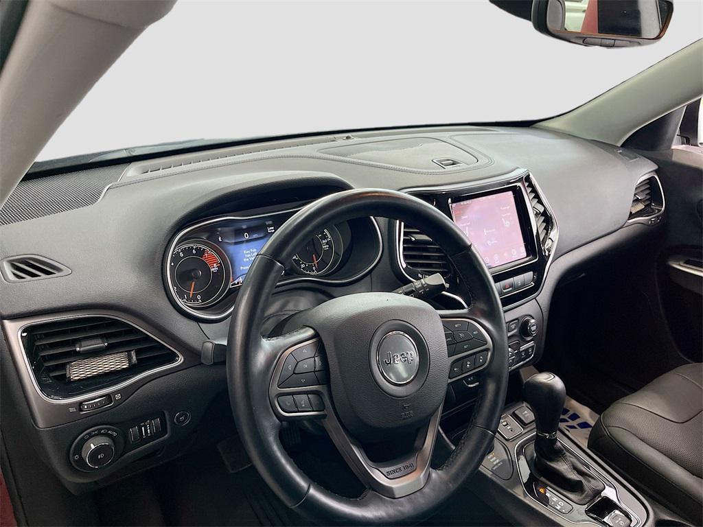 used 2021 Jeep Cherokee car, priced at $18,700